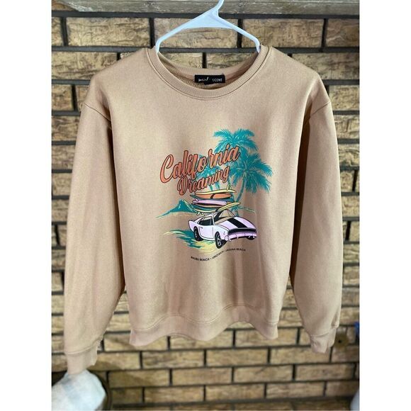 Social Scene California Dreaming Pullover Sweater‎ - Picture 1 of 6